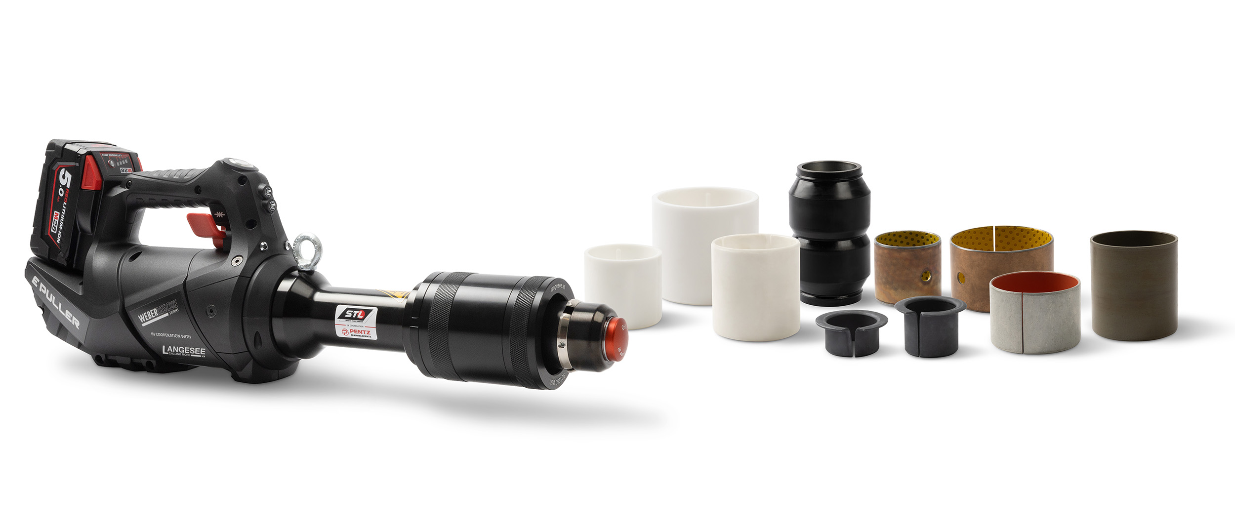 E-Puller & Modul mit Einpressring